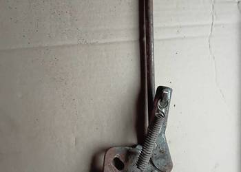 Stopka boczna stalowa masywna .