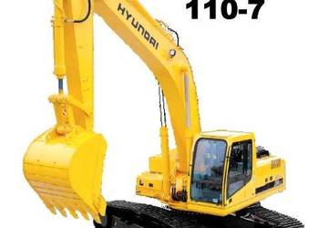 Hyundai  R110-7 ROBEX instrukcja obsługi DTR PL