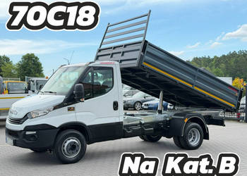 Iveco Daily 70C18 V H DMC 3.5t Kat B Wywrotka 3-stronna zał z Przystawki (…