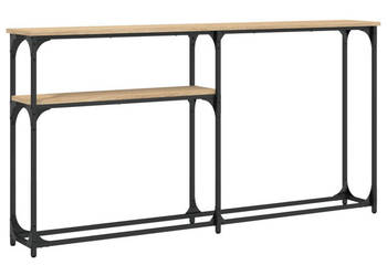 Stolik konsolowy dąb sonoma 145x225x75 cm WM-834096