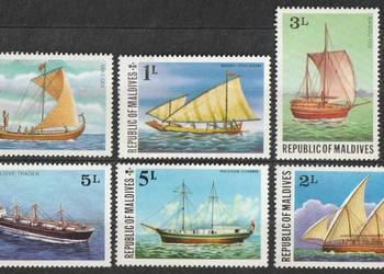 MALEDIWY - ŻAGLOWCE - CZYSTE **