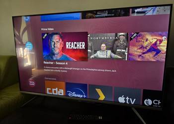 Telewizor TCL 43P715 43" 4K UHD Android TV – stan idealny