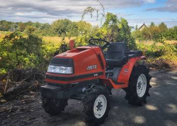 Traktorek traktor KUBOTA ASTE A-155D 15KM 4×4 Glebogryzarka