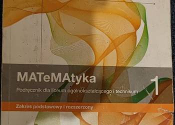 Matematyka 1, podręcznik, zakres podstawowy i rozszerzony