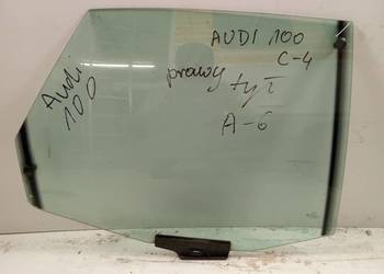 Szyba Drzwi Prawa Tylna Audi 100/A6 91-97, Oryginał, Możliwość Wysyłki!