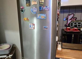 Lodówka Beko Inox Sprawna 180 cm