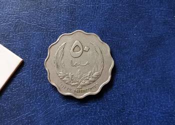 stare monety 50 milim 1965 Libia