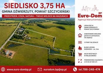 Gospodarstwo na Mazurach  3,75 ha