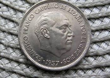 Hiszpania 25 Peset 1957r - Gen. Franco