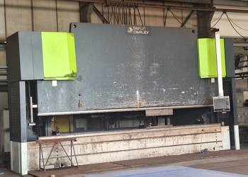 Prasa narzędziowa Safan Darley H-brake II 600 ton + narzędzia, stemple Prasa narzędziowa Safan Darley H-brake II 600 ton + narzędzia, stemple