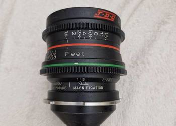 Obiektyw Kinowy JDC Macro 35mm T1.4 PL Mount Dziedzictwo Panavision!