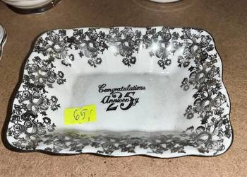 Paterka. Royal Albert. Silver Anniversary. Z okazji 25 lecia ślubu.