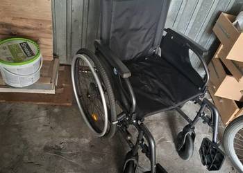 Wózek inwalidzki + chodzik/balkonik – zestaw, stan dobry