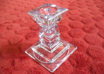 Świecznik szklany Crystal Clear Tower