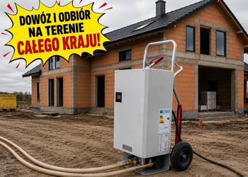 Wynajmij elektryczny piec mobilny do wygrzania podłogówki