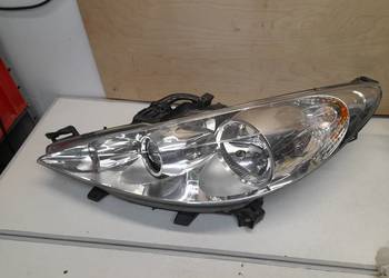 PEUGEOT 207 LAMPA LEWA PRZÓD SOCZEWKA EU 9683683680