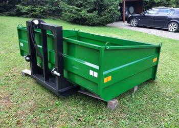 Skrzynia transportowa ładunkowa hydrauliczna do ciągnika