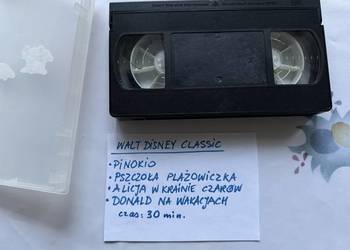 Pszczola plazowiczka i Donald na wakacjach-Walt Disney Classic-kaseta VHS