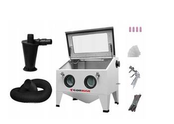 PIASKARKA KABINOWA 190L GÓRNE OTWARCIE + GRATISY + SEPARATOR + WĄŻ