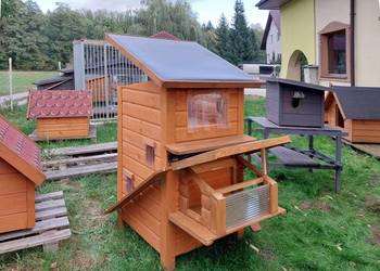 domek dla kotów budka wolno żyjących