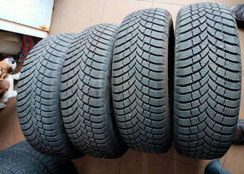 4 opony BRIDGESTONE 195/65R15 cali, M+S