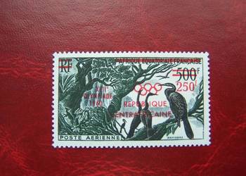 Centralna Afryka 1984 MNH  Olimpida Rzym 60 Sport Ptaki