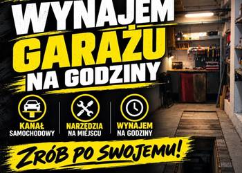 Wynajem garażu na godziny Białystok - kanał, narzędzia
