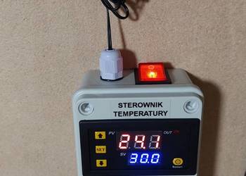 * Gotowy STEROWNIK - REGULATOR 230V z sondą temperatury *