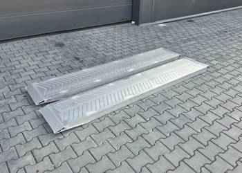 Podjazdy Najazdy Rampy Wytrzymałość 4,5t. Aluminiowe