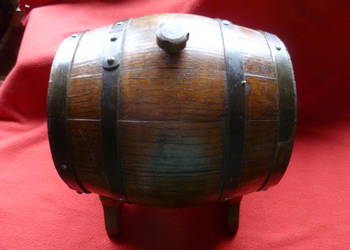 Beczułka mała drewniana