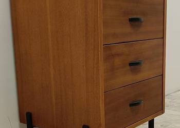 komoda z szufladami szafka PRL loft design lata 70-te