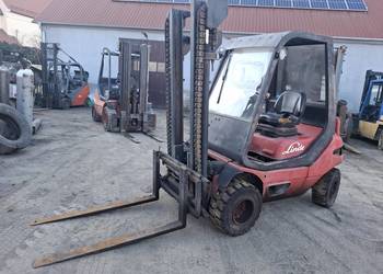 Wózek widłowy Linde H25D przesów boczny wideł silnik deutz 3 cylindrowy