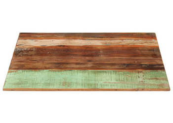 Kwadratowy blat do stołu 80x80 cm 15-16 mm drewno z odzysku WM-286051