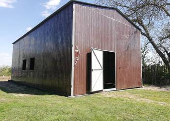 Duży Garaż Grafit - OTWARTY  | Wiata | Hala |Garaż Blaszany| - ESSTAL-