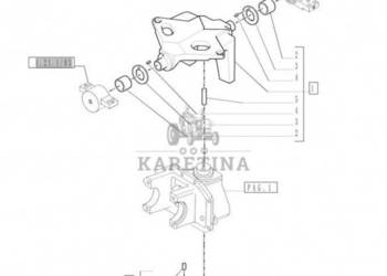 New Holland T6090 Pokrywa 82025273