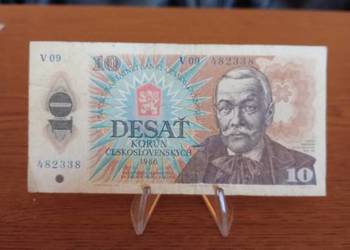 Banknot Czechosłowacja 10 Koron 1968r.