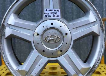 1 x Felga aluminiowa Hyundai OE MABUK 6.5"x16" 5x114.3 ET 46 52910-2C100