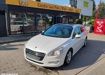 PEUGEOT 508SW 2014r 2.0HDI-140 NAVI Delikatnie uszkodzony prawy bok. Jeździ