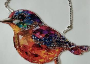 Kolorowy ptak zawieszka