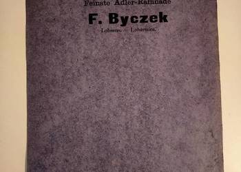 Łobżenica papier firmowy F. Byczek sprzed 1 wojny.
