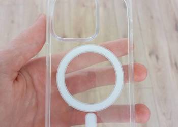 Przezroczyste etui iPhone 14 Pro Clear Case z MagSafe – Stan Idealny