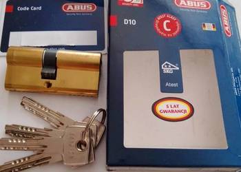 Wkładka Abus D10  mosiądz 30/35 atest klasy C 4 klucze