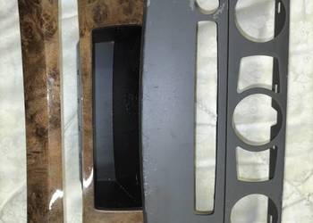 Blenda konsoli centralnej BMW E60 E61 Drewno POPLAR WOODGRAIN