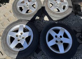 Felgi Peugeot 4x108 opony 185/65/15" 2023r 206 207 Partner Citroen Berlingo