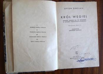 Upton Sinclair - Król Węgiel - 1948