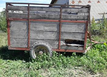 Przyczepa przyczepka do transportu zwierząt