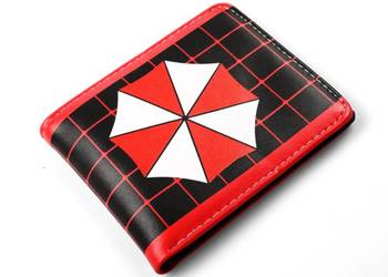 Umbrella Corp | 13 cm | Eko-Skóra | Portfel | Resident Evil