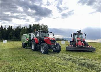 Usługi rolnicze, prasowanie sianokiszonki , siew kukurydzy , transport