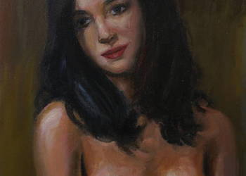 Obraz olejny Akt 30x40