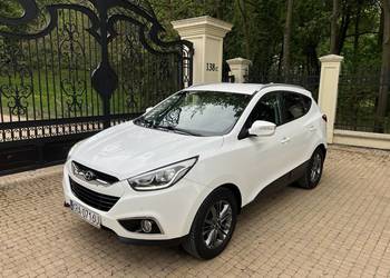 Hyundai ix35 Lift 2014r 1.7 CRDI 116KM Premium LED Nawigacja Pół-Skora Oryg